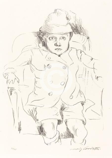 Thomas Corinth, 1913. Creator: Lovis Corinth.