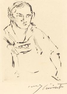 Thomas Corinth, 1922. Creator: Lovis Corinth