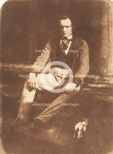 Thomas Duncan, 1843-47. Creators: David Octavius Hill, Robert Adamson, Hill & Adamson.