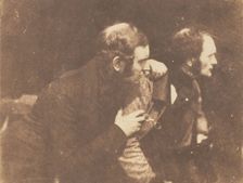 Thomas Duncan and His Brother, 1843-47. Creators: David Octavius Hill, Robert Adamson, Hill & Adamson