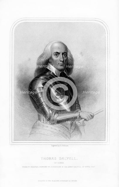 Thomas Dalziel, Scottish general, (1870).Artist: H Robinson