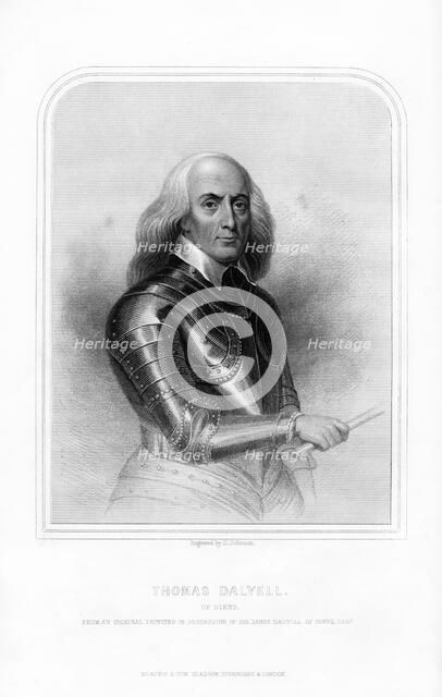 Thomas Dalziel, Scottish general, (1870).Artist: H Robinson