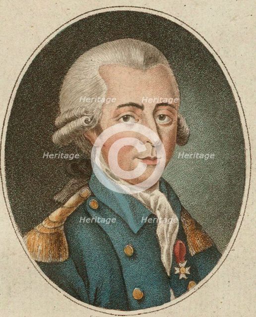 Thomas de Mahy, Marquis de Favras (1744-1790), 1789.