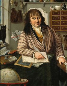 Thomas Dowland, botanist and student in astrology. Creator: J. Bowring