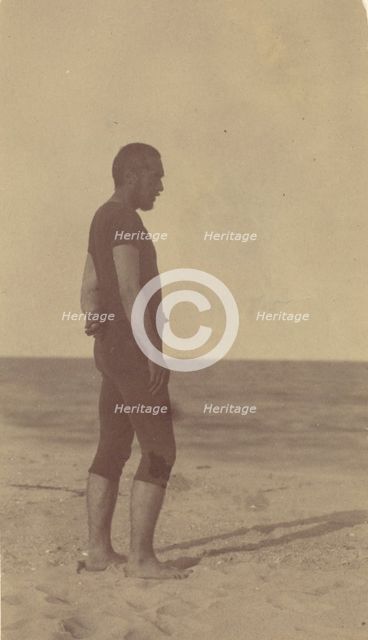 [Thomas Eakins in Swim Suit], 1880s., 1880s. Creator: Thomas Eakins.