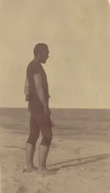 [Thomas Eakins in Swim Suit], 1880s., 1880s. Creator: Thomas Eakins
