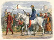 Thomas, Earl of Lancaster, led to execution 1322 (1864). Artist: James William Edmund Doyle