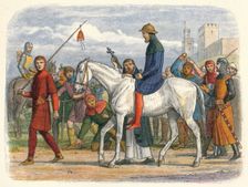 Thomas, Earl of Lancaster, led to execution 1322 (1864). Artist: James William Edmund Doyle
