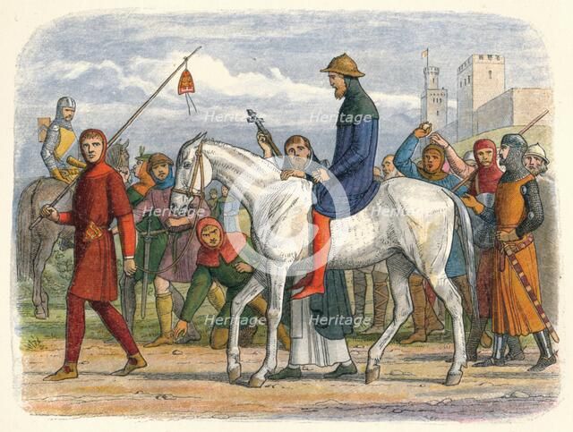 'Thomas, Earl of Lancaster, led to execution', 1322 (1864). Artist: James William Edmund Doyle.