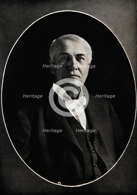 'Thomas Edison, the Wizard of the West', c1880s, (1914).  Creator: Emilie Bieber.