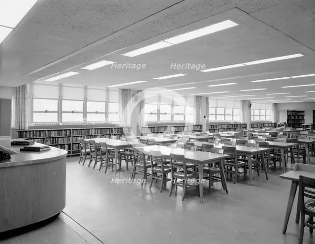 Thomas Edison High School, Jamaica, New York, 1959. Creator: Gottscho-Schleisner, Inc.