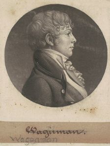 Thomas Ennalls Waggaman, 1803. Creator: Charles Balthazar Julien Févret de Saint-Mémin