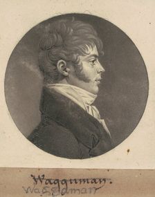 Thomas Ennalls Waggaman, 1808. Creator: Charles Balthazar Julien Févret de Saint-Mémin