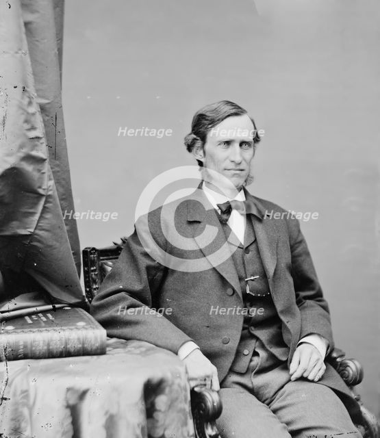 Thomas Francis Bayard of Illinois, between 1860 and 1875. Creator: Unknown.