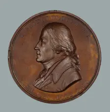 Thomas Gainsborough R.A., Art Union of London medal, 1859. Creator: E. Ortner