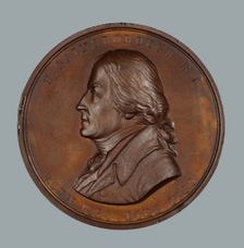Thomas Gainsborough R.A., Art Union of London medal, 1859. Creator: E. Ortner