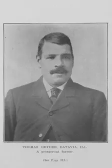 Thomas Geyder, Batavia, Ill.; A prosperous farmer, 1907. Creator: Unknown