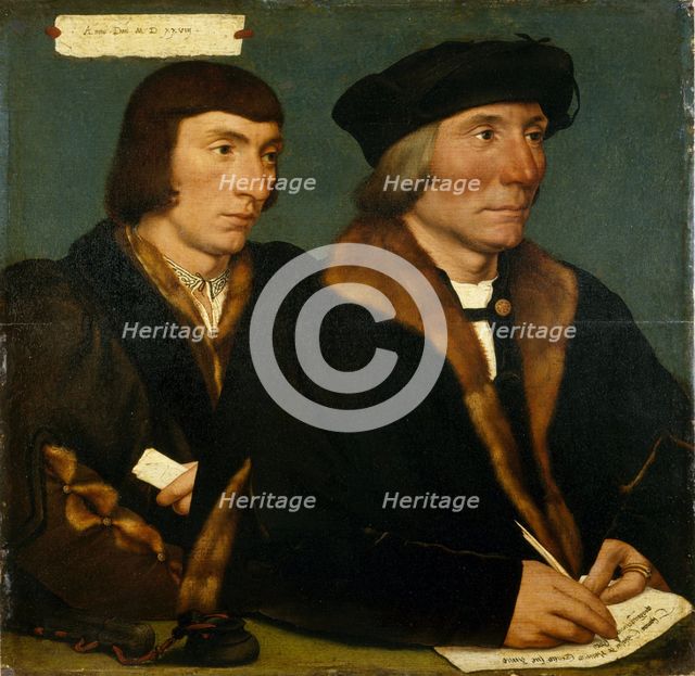 Thomas Godsalve and his Son Sir John, 1528.