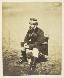 Thomas Graham Russell (1748-1843), General, Taken at the Crimea, 1855. Creator: Roger Fenton