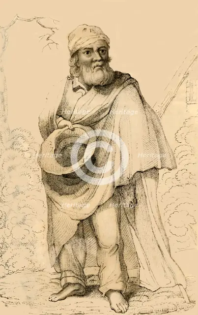 'Thomas Hudson, Remarkable for his Misfortunes', 1821. Creator: Robert Cooper.