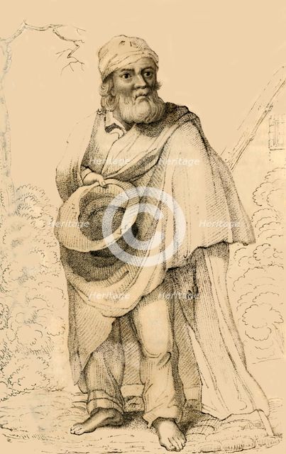 'Thomas Hudson, Remarkable for his Misfortunes', 1821. Creator: Robert Cooper.