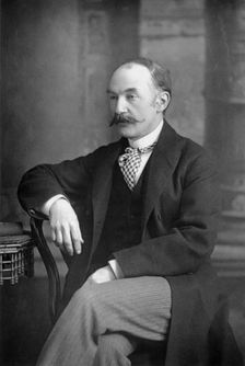 Thomas Hardy, English writer and poet, c1890. Artist: W&D Downey