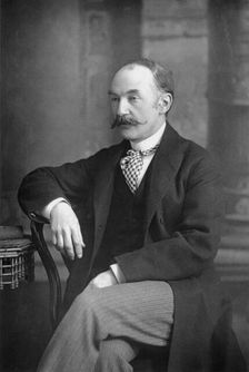 Thomas Hardy, English writer and poet, c1890. Artist: W&D Downey