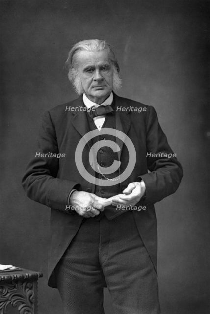 Thomas Henry Huxley (1825-1895), English biologist, 1890.Artist: W&D Downey