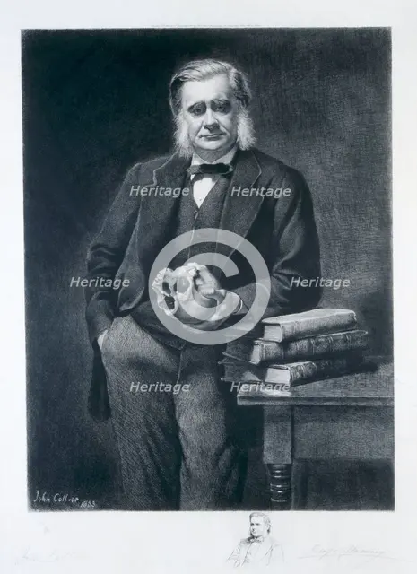 Thomas Henry Huxley, 1893. Creator: Leopold Flameng.