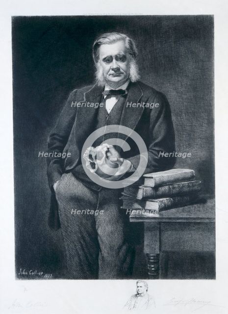 Thomas Henry Huxley, 1893. Creator: Leopold Flameng.