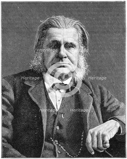 Thomas Henry Huxley, British biologist, 1897. Creator: Anon.