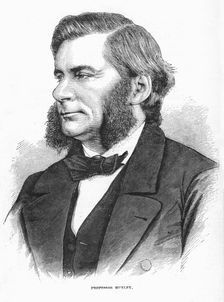 Thomas Henry Huxley, British biologist, c1860s. Creator: Unknown