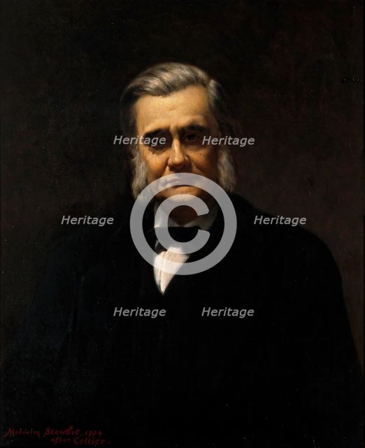 Thomas Henry Huxley. Creator: John Maler Collier.