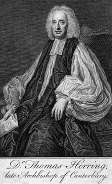 Thomas Herring (1693-1757), Archbishop of Canterbury
