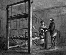 Thomas Highs spinning jenny, (c1880)