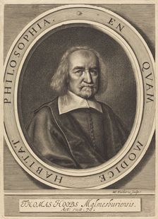 Thomas Hoobs (Thomas Hobbes), after 1664. Creator: William Faithorne