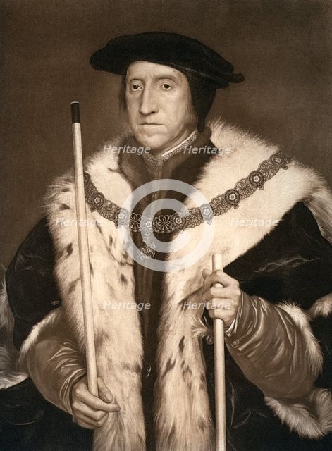 'Thomas Howard, Third Duke of Norfolk', c1530s, (1902).Artist: Hans Holbein the Younger