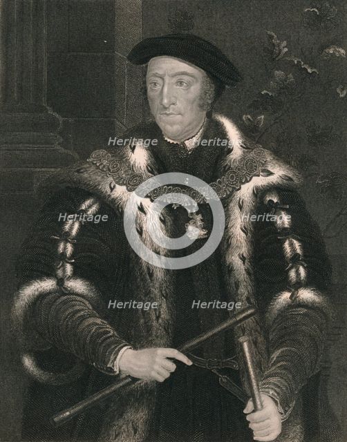 'Thomas Howard, Duke of Norfolk', c1530s, (early-mid 19th century).  Creator: Peter Lightfoot.