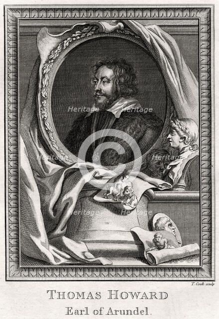 'Thomas Howard, Earl of Arundel', 1774. Artist: T Cook