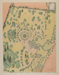 Thomas Ingham Estate, c. 1936. Creators: Gilbert Sackerman, Virginia Richards