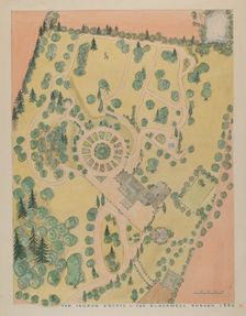 Thomas Ingham Estate, c. 1936. Creators: Gilbert Sackerman, Virginia Richards
