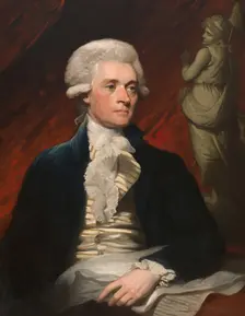 Thomas Jefferson, 1786. Creator: Mather Brown