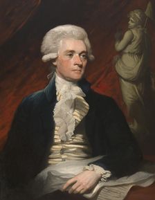 Thomas Jefferson, 1786. Creator: Mather Brown