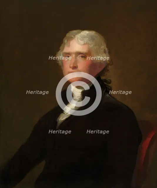 Thomas Jefferson, 1848/1879. Creator: George Peter Alexander Healy.