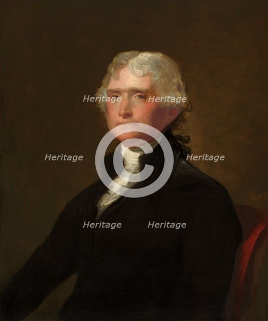 Thomas Jefferson, 1848/1879. Creator: George Peter Alexander Healy.