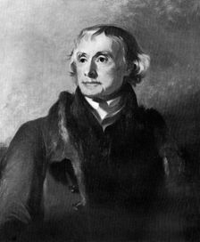 Thomas Jefferson, third President of the United States, 19th century.Artist: Thomas Sully