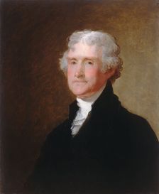 Thomas Jefferson, c. 1821. Creator: Gilbert Stuart
