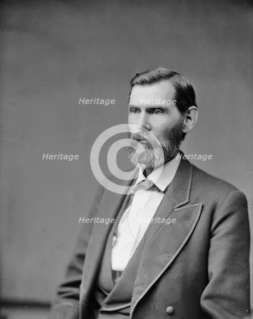 Thomas Jefferson Cason of Indiana, between 1865 and 1880. Creator: Unknown.