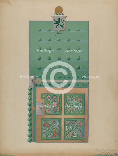 Thomas Jones Estate, c. 1936. Creator: Meyer Goldbaum.