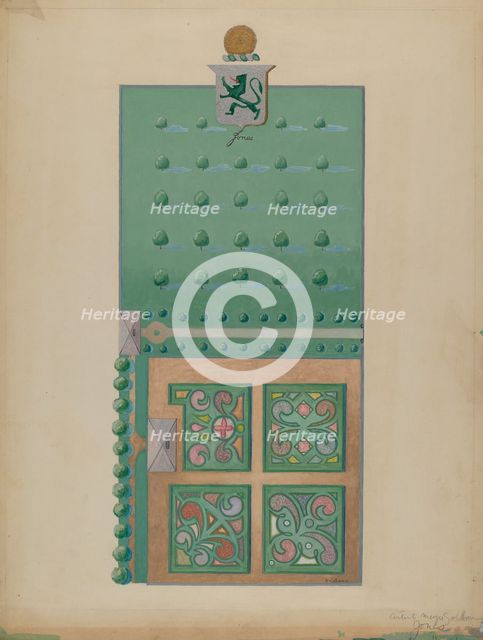 Thomas Jones Estate, c. 1936. Creator: Meyer Goldbaum.